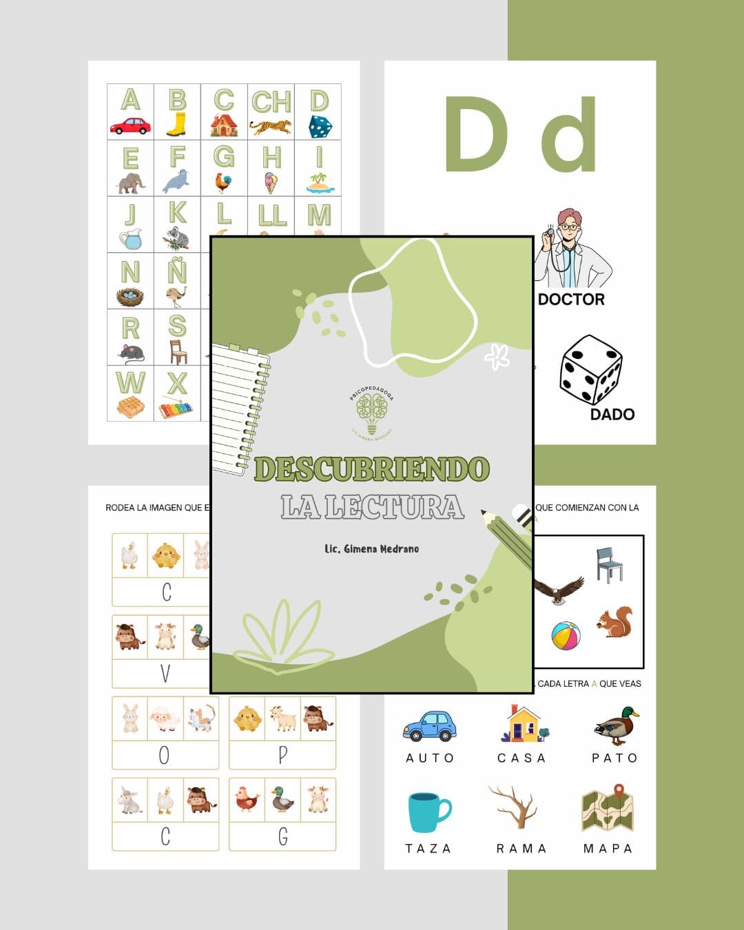 Cuadernillo de Iniciación a la Lectura Descubriendo la Lectura