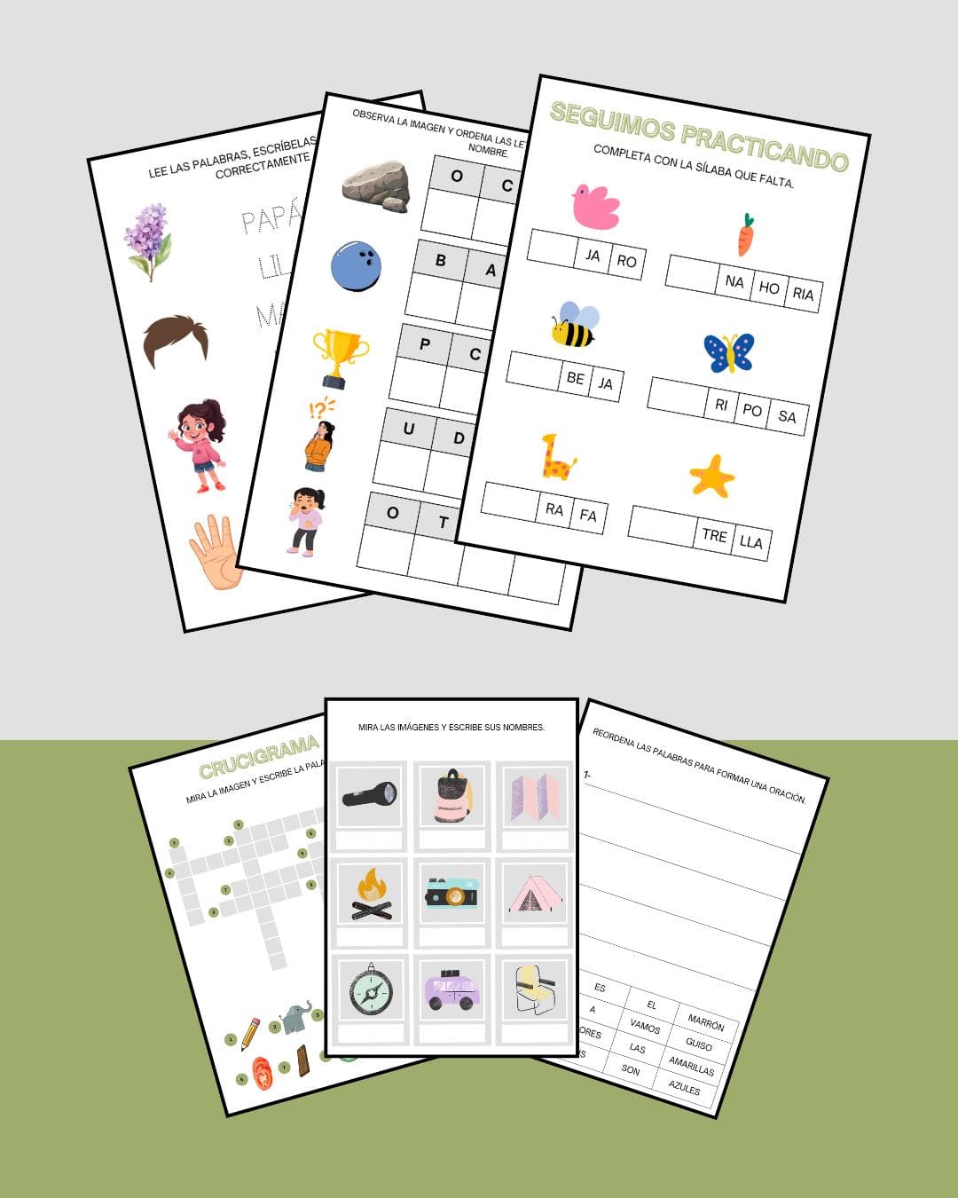 Pack Completo de Iniciación a la Lectoescritura: Descubriendo la Lectura + Descubriendo la Escritura